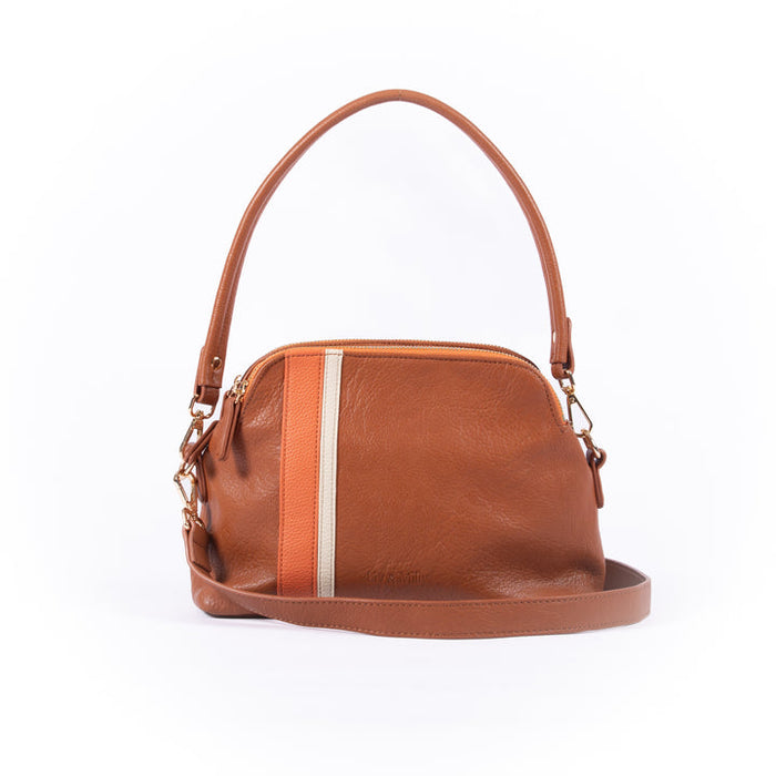 Liv & Milly - Mini Sophia Handbag (Tan)
