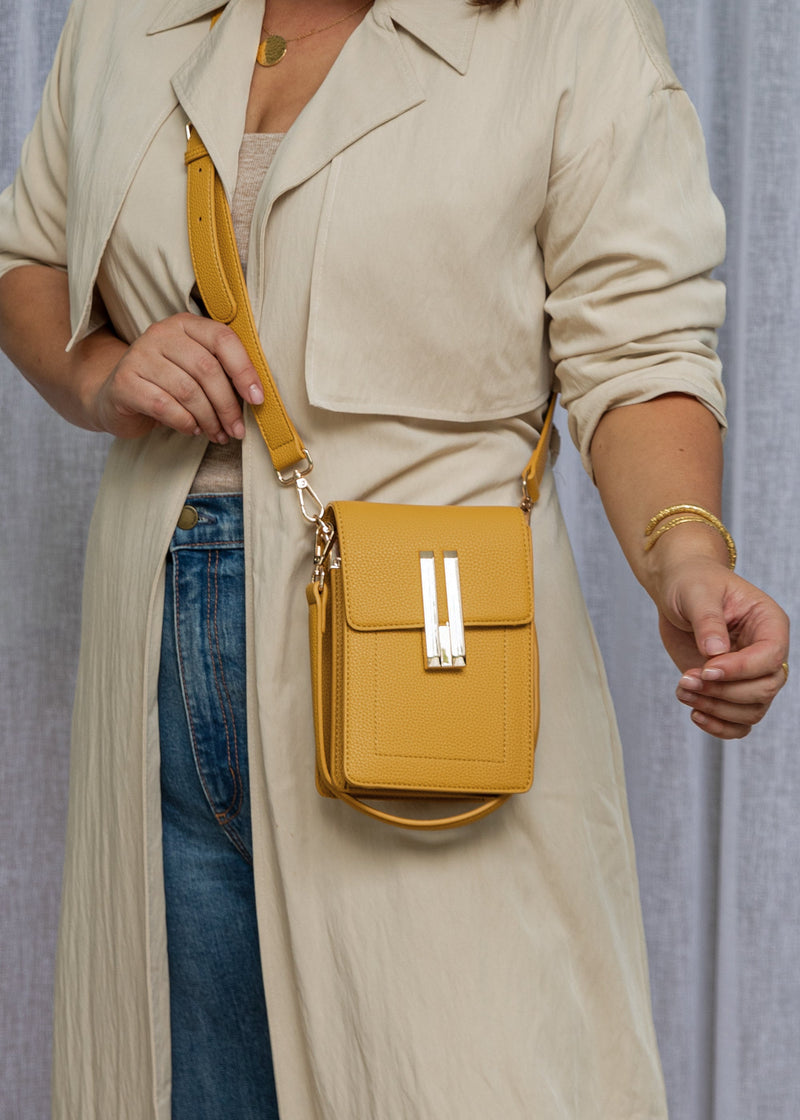 Liv & Milly -  Harper Crossbody (Mustard)