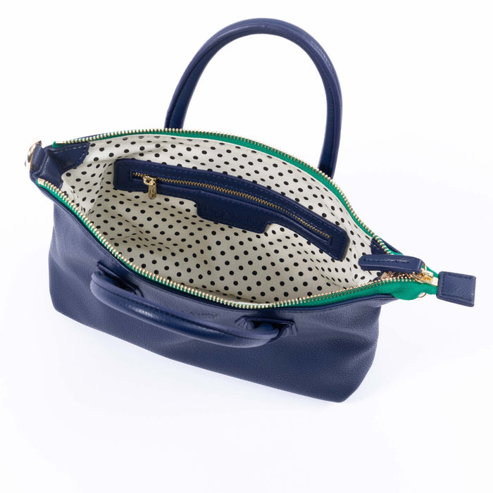 Liv & Milly - Mini Charlotte Handbag (Navy)