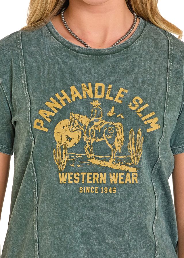 Panhandle Women's Printed Tee (LW21T07994)