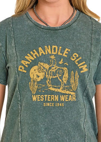 Panhandle Women's Printed Tee (LW21T07994)