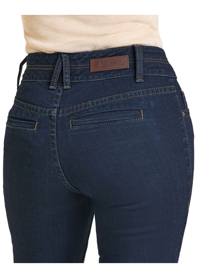 Rock & Roll Cowgirl Jeans - BW5HD07844 - High Rise Trouser