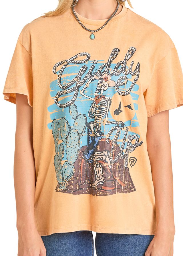 Rock & Roll Women's Printed Tee (BW21T07326)