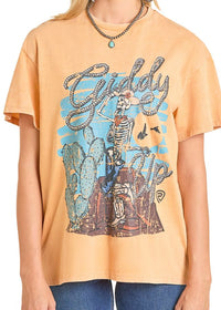 Rock & Roll Women's Printed Tee (BW21T07326)