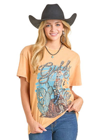 Rock & Roll Women's Printed Tee (BW21T07326)