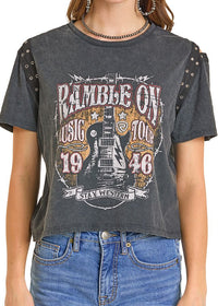 Rock & Roll Women's Printed Tee (BW21T07340)