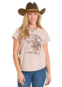 Panhandle Women's Printed Tee (LW21T07986)