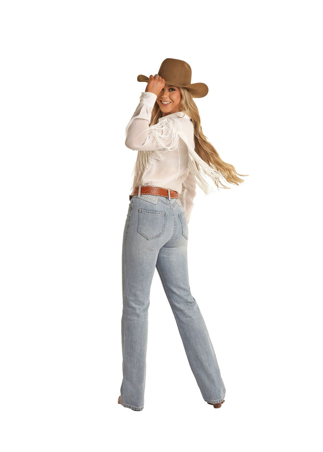 Rock & Roll Cowgirl Jeans - BW4HD02243 - High Rise Bootcut