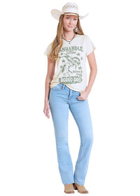 Panhandle - Rodeo Days Cream Tee (LW21T08532)