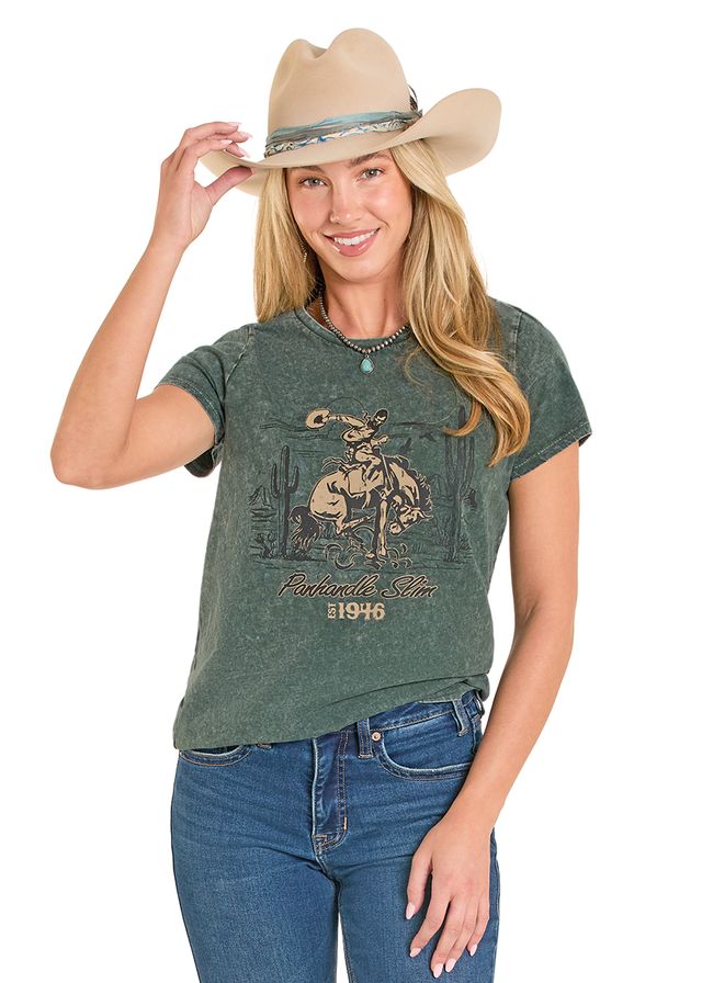 Panhandle Women's Printed Tee (LW21T07988)