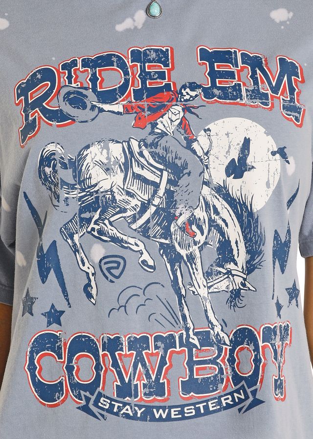 Rock & Roll - 'Ride Em' T-Shirt Dress (BWD1R08408)