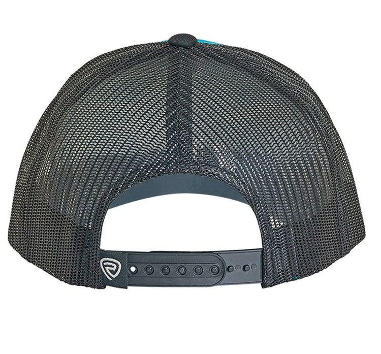 Rock & Roll Denim Co Cap - Teal & Black