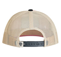 Rock & Roll Denim Co Cap - Raspberry & Tan