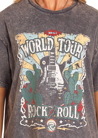 Rock & Roll Women's Printed Tee (BW21T04529)