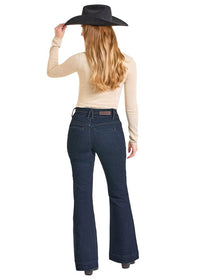 Rock & Roll Cowgirl Jeans - BW5HD07844 - High Rise Trouser