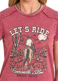 Panhandle Women's Printed Tee (LW21T07987)