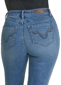 Rock & Roll Cowgirl Jeans - BW4HD07895 - Signature Detail High Rise Bootcut