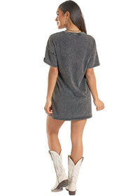 Rock & Roll - T-Shirt Dress (BWD1R09037)
