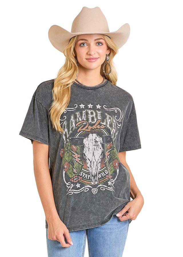 Rock & Roll Women's Printed Tee (BW21T07315)