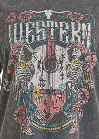 Rock & Roll - T-Shirt Dress (BWD1R09037)