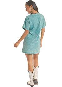 Rock & Roll - Wild West Rodeo T-Shirt Dress (BWD1R09042)