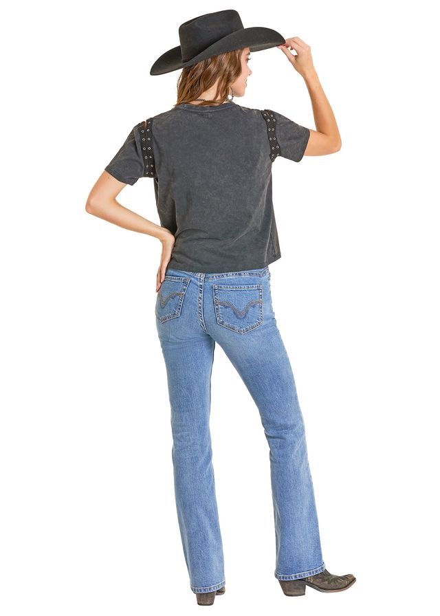 Rock & Roll Women's Printed Tee (BW21T07340)