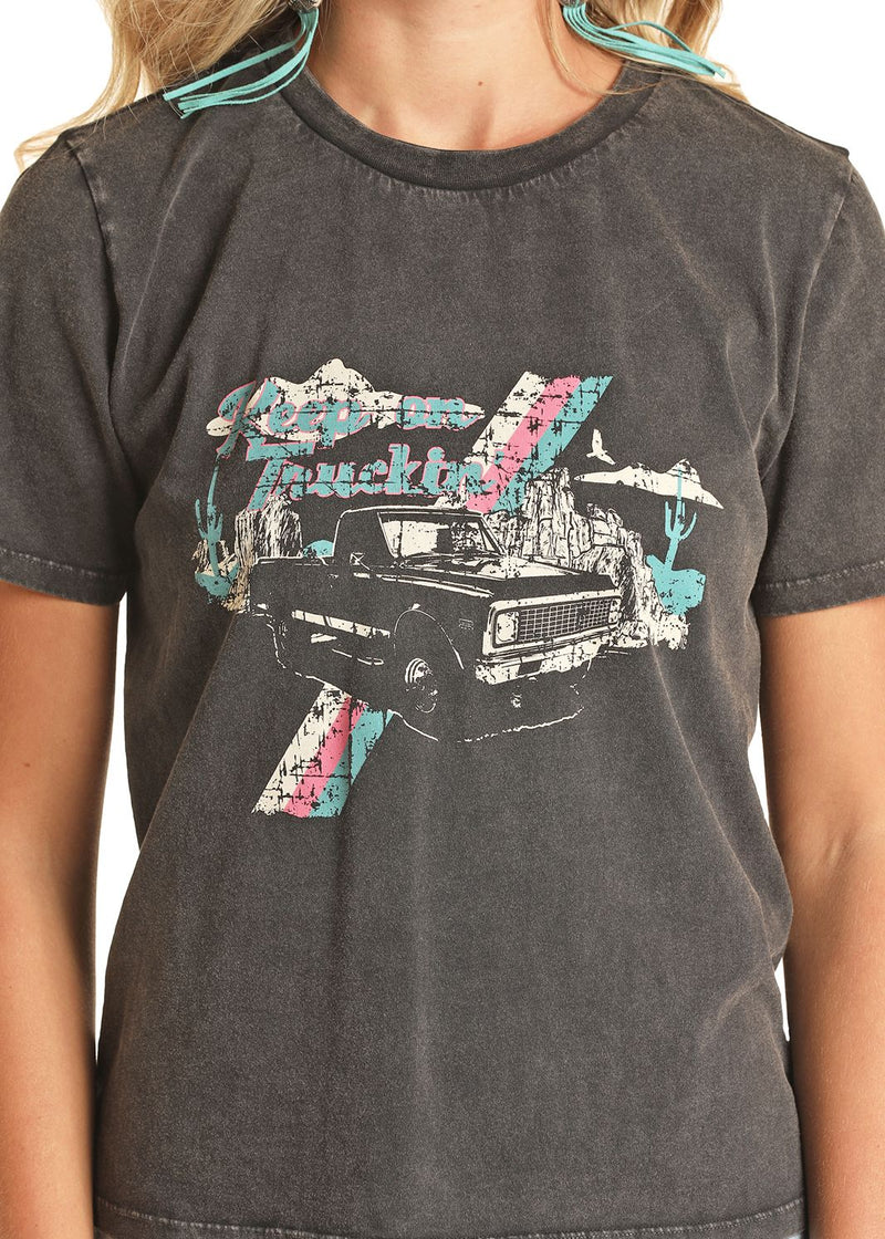 Rock & Roll Graphic Tee (RRWT21R17Y)