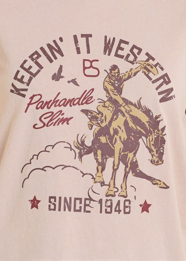 Panhandle Women's Printed Tee (LW21T07986)