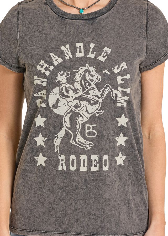 Panhandle - Stone Washed Rodeo Tee (LW21T08531)