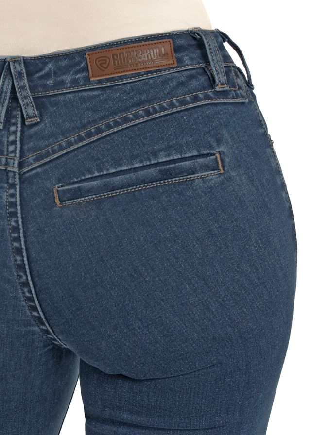 Rock & Roll Cowgirl Jeans - BW5HD08489 - High Rise Trouser