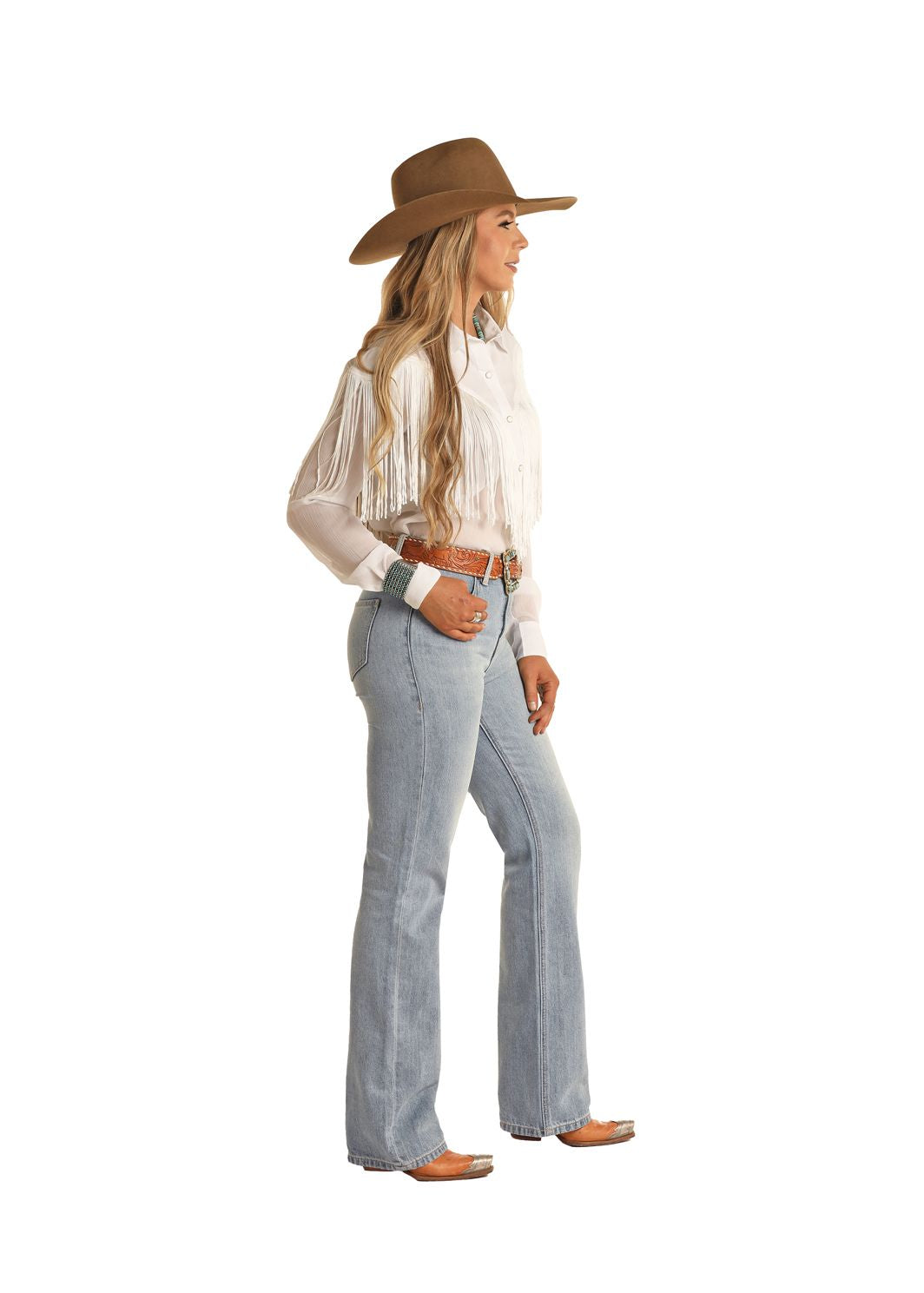 Rock & Roll Cowgirl Jeans - BW4HD02243 - High Rise Bootcut
