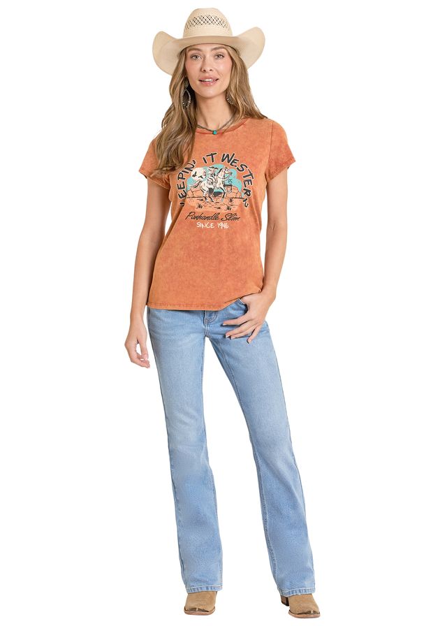 Panhandle - Keepin' It Western Tee (LW21T08534)
