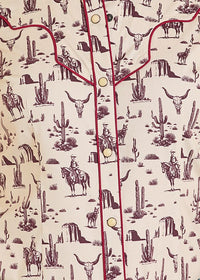 Rock and Roll - Wild West Long Sleeved Snap (BWN2S07657)