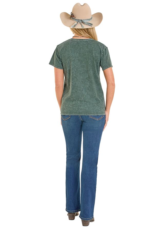 Panhandle Women's Printed Tee (LW21T07994)