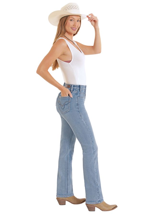 Rock & Roll Cowgirl Jeans - BW1HD08477 - High Rise Modest Bootcut