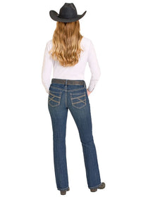 Rock & Roll Cowgirl Jeans - BW4RD07902 - Mid Rise Riding Fit