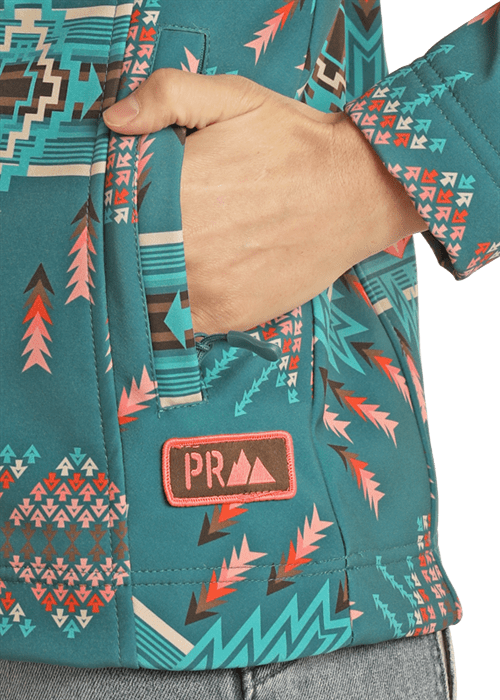 Powder River Outfitters Jacket - Aztec Softshell (DW92C01513)