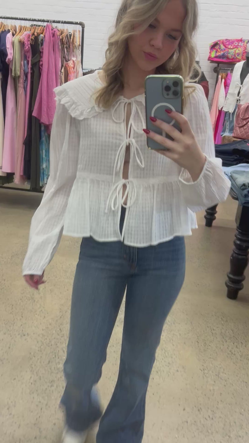Rain Top - White