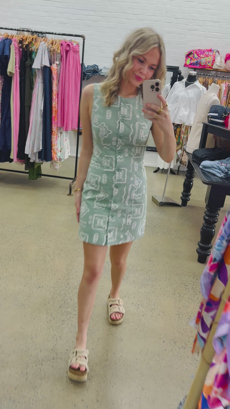 Lucia Dress - Sage