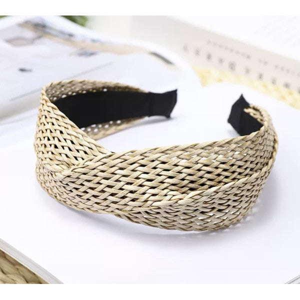 Rattan Headband - Natural