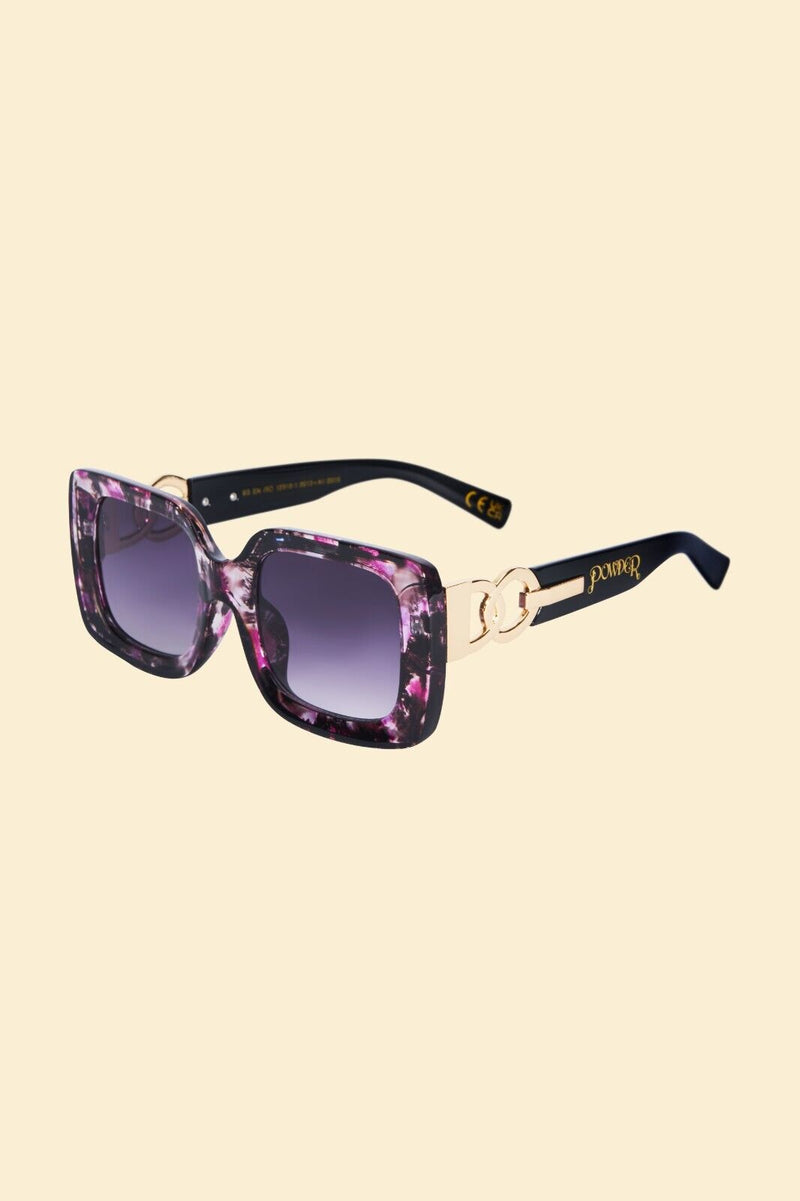 Powder Cece Luxe Sunglasses - Violet Tortoiseshell