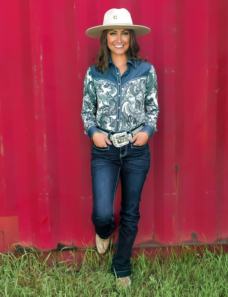 Cowgirl Tuff Jeans - Boot Stitch