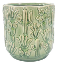 Planter - Green Cactus