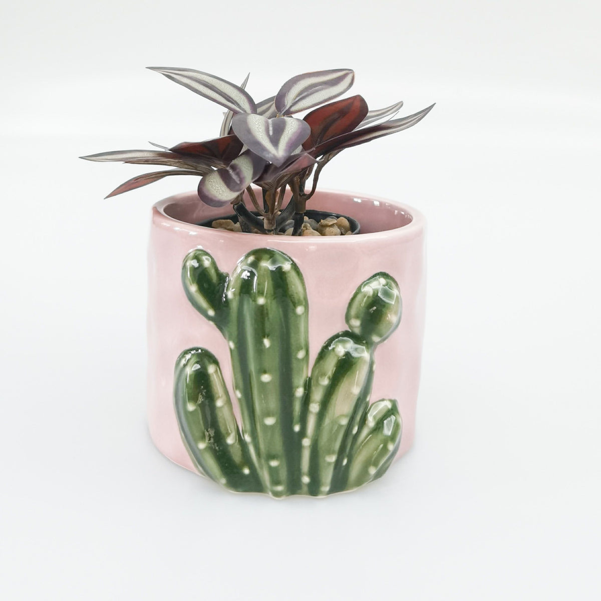 Planter - Pink Cactus
