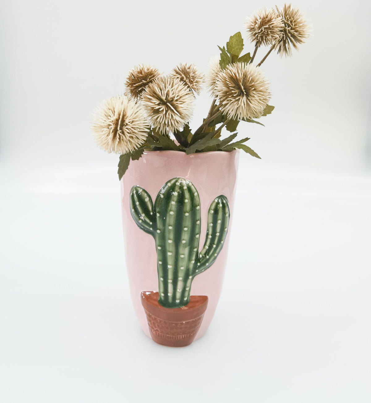 Vase - Pink Cactus