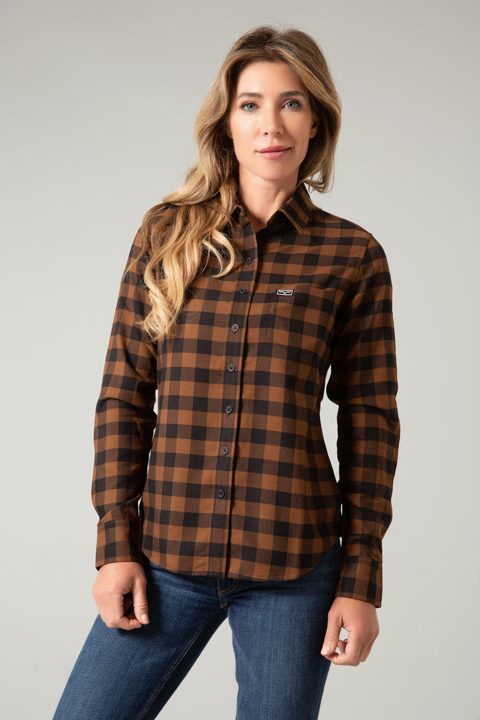 Kimes Ranch Long Sleeved Shirt - Garrison Brown