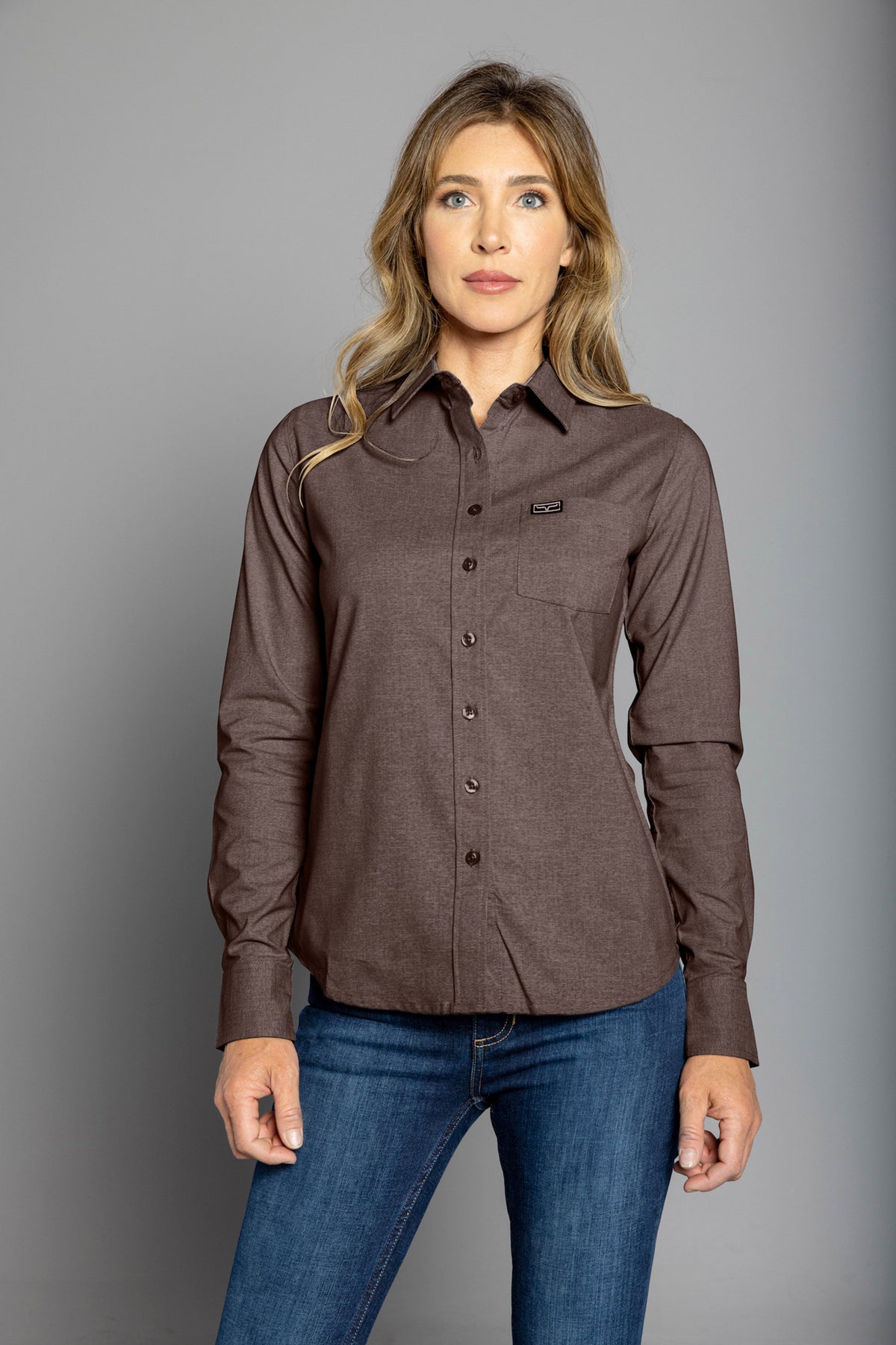 Kimes Ranch Long Sleeved Shirt - Linville Tobacco