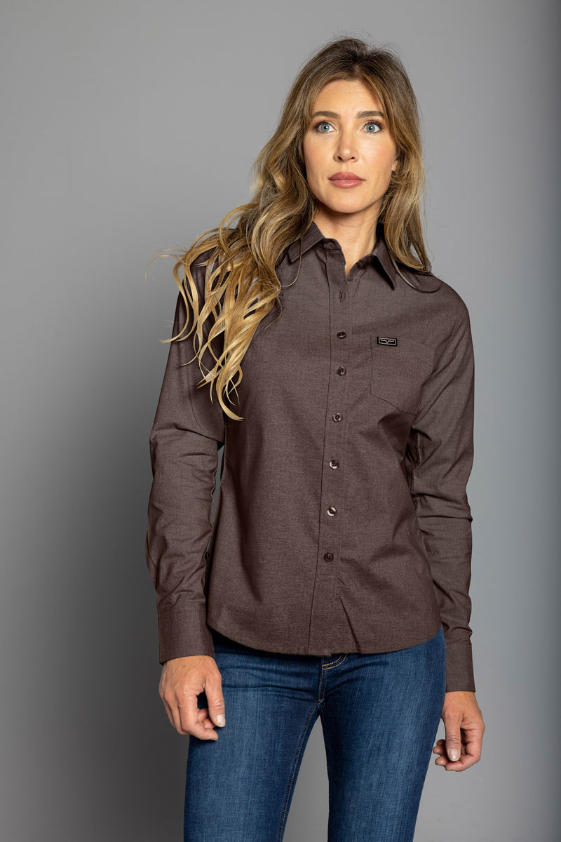 Kimes Ranch Long Sleeved Shirt - Linville Tobacco