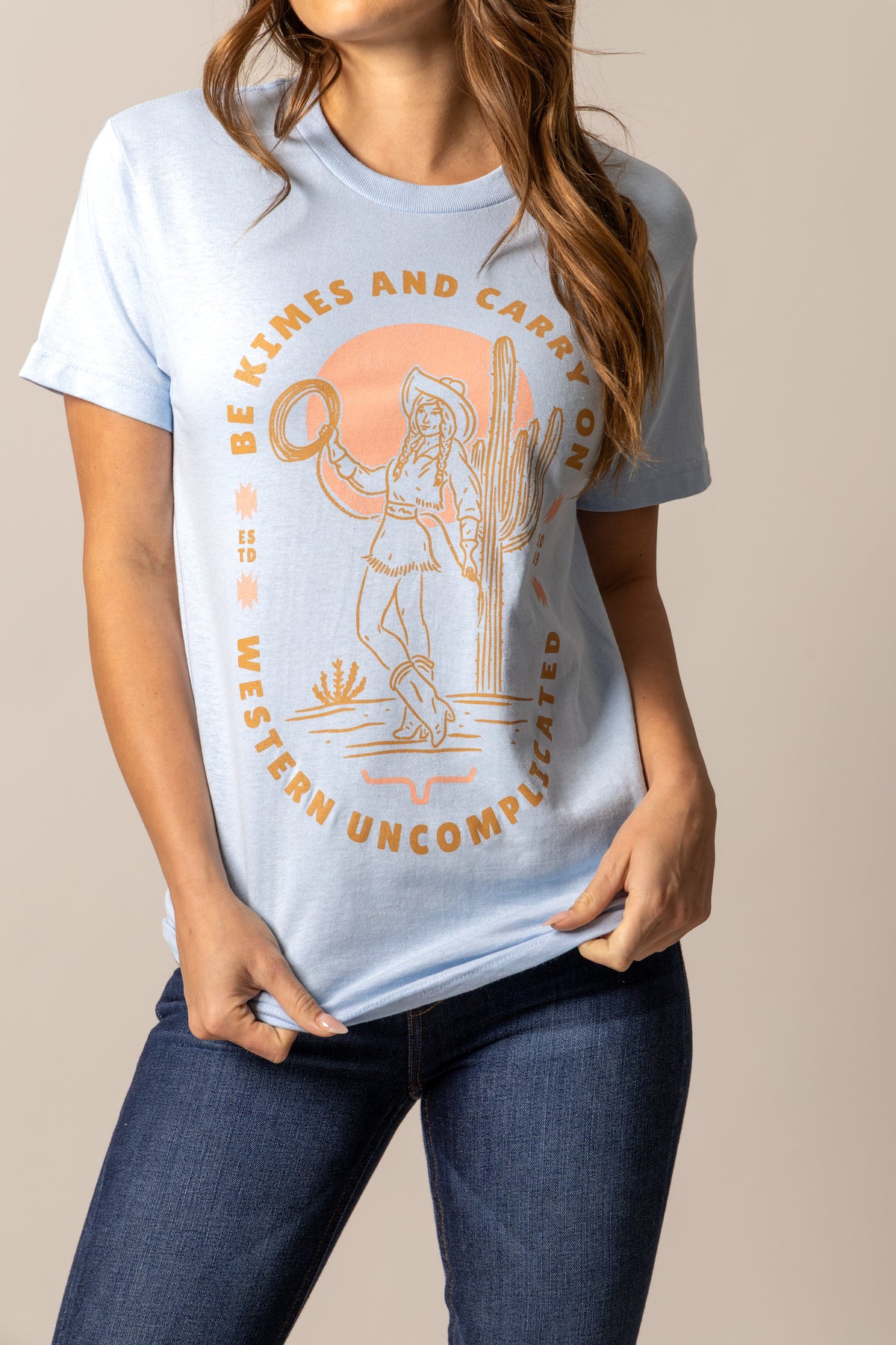 Kimes Ranch Tee - Be Kimes (Blue)