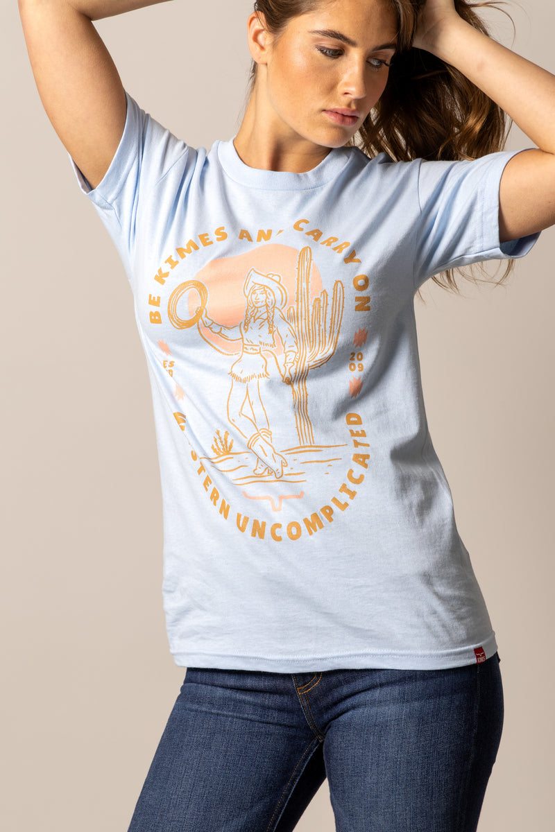 Kimes Ranch Tee - Be Kimes (Blue)